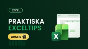 Gratis kurs med praktiska Exceltips och smarta arbetssätt i Excel.