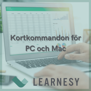Excel Kortkommandon