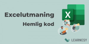 excelutmaning hemlig kod