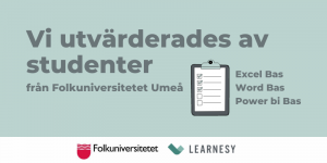 Utvärdering av våra kurser