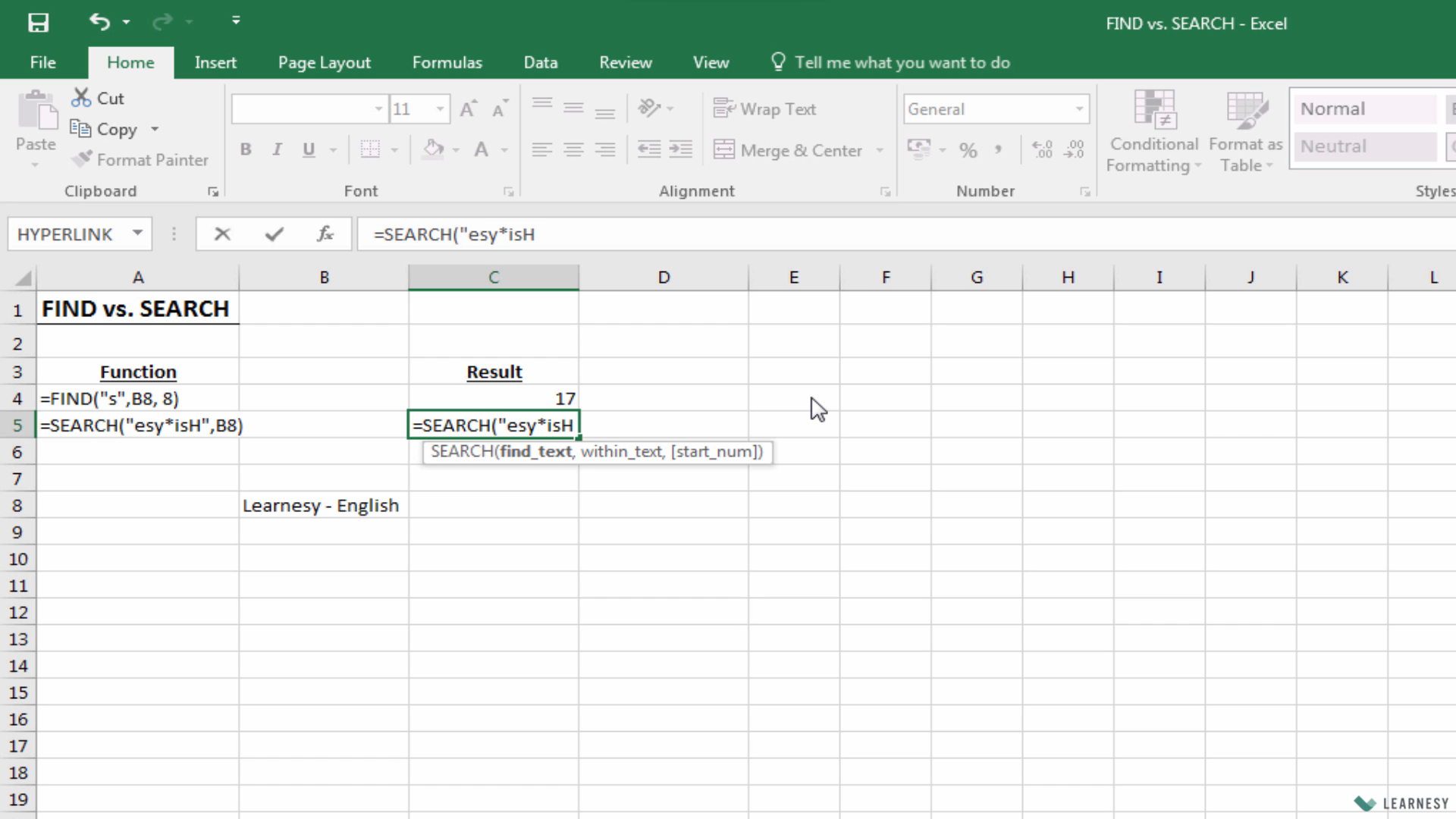 Text Functions in Excel: Efficient Text Manipulation - Learnesy