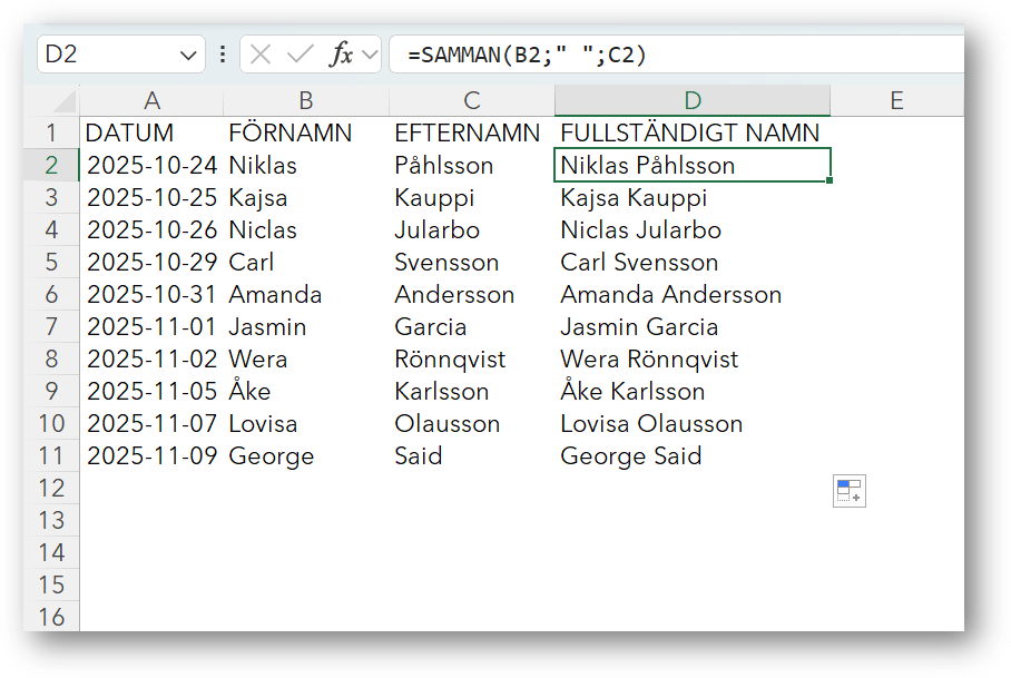 learnesy-excelfunktioner-samman